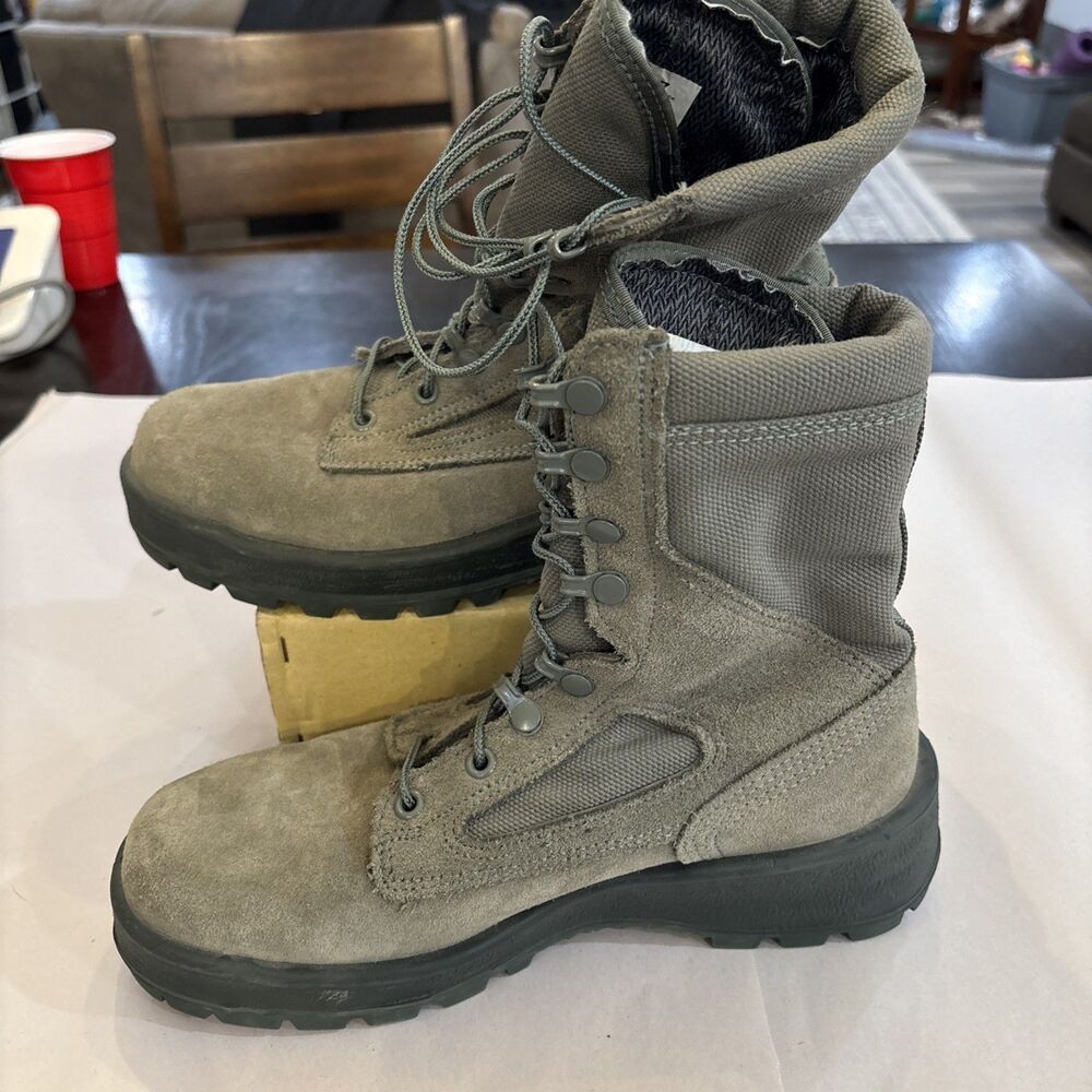 Wellco Air Force TW Gore-Tex Flight Deck Sz 8 WF Boots Cold Weather Safety Toe